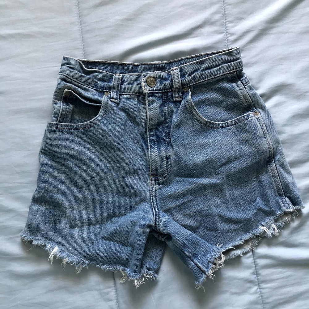 High Waisted Jean Shorts